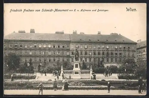 AK Wien, Friedrich Freiherr von Schmidt-Monument