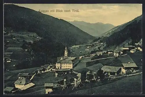 AK Luggau, Teilansicht mit Blick nach Tirol