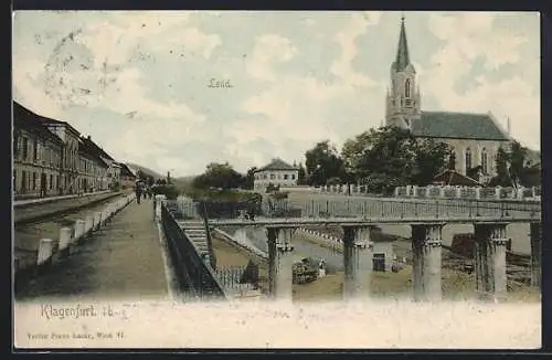 AK Klagenfurt, Lend mit Kirche