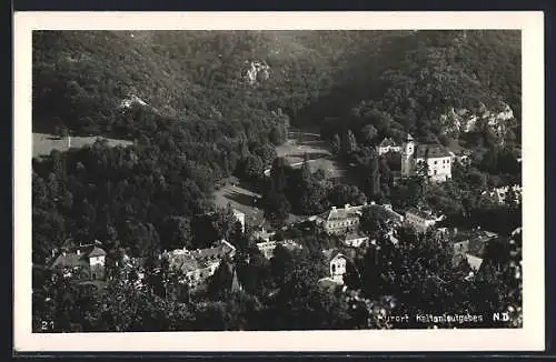 AK Kaltenleutgeben /N. D., Teilansicht mit Kirche