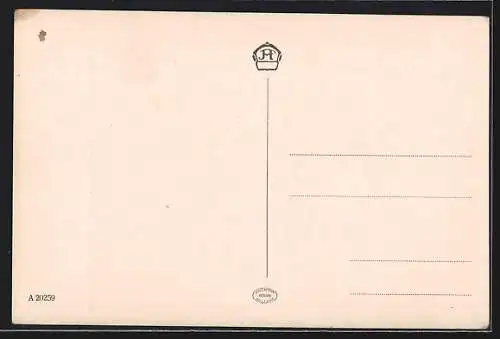 Künstler-AK Thomas Riss: Riss /Meran, Rittner Bauernhaus