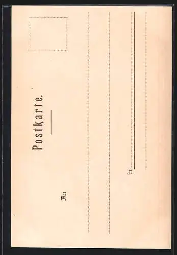 Lithographie Ludwigsburg / Württemberg, Schloss Monrepos vom Schwanensee aus