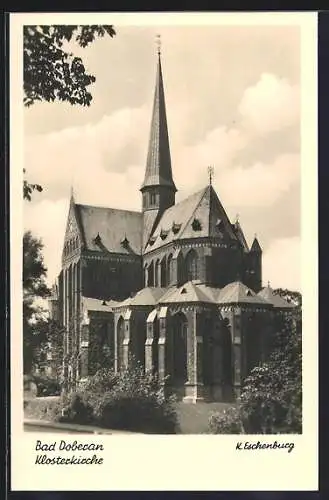 AK Bad Doberan, Klosterkirche im Sonnenschein