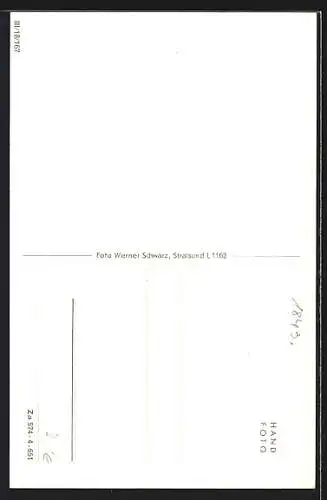 AK Stralsund, Nicolaikirche und Rathaus