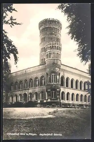 AK Binz a. Rügen, Jagdschloss Granitz