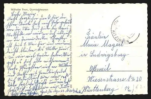 AK Sommerach /Main, Strassenpartie mit Kirche, Stadttor