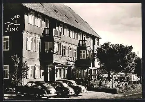 AK Dobel /Schwarzwald, Hotel Funk