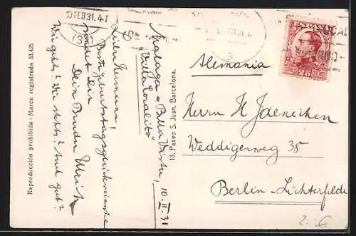 AK Malaga, Castillo de Gibralfaro