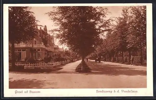 AK Bussum, Brediusweg b. d. Vondellaan