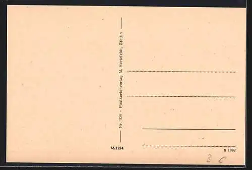 AK Stettin, Ortspartie am Ufer
