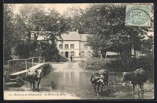 AK Blévy, Le Moulin