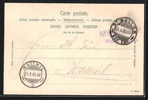 AK St. Gallen, Cantine und Kaserne