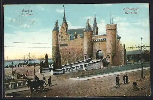 AK Anvers / Antwerpen, Le Steen, Het Steen