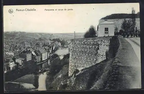 AK Namur-Citadelle, Panorama et corps de garde