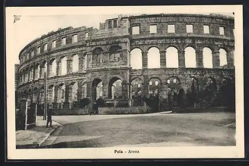 AK Pola, Blick zur Arena