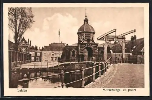 AK Leiden, Morschsingel en poort