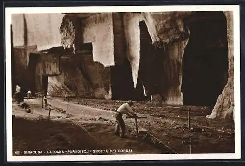 AK Siracusa, Latomia Paradiso, Grotta dei Cordai