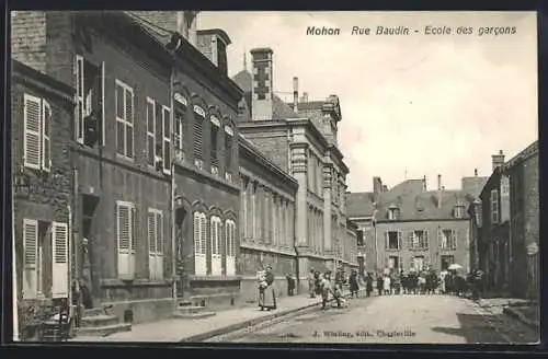 AK Mohon, Rue Baudin, Ecole des Garcons