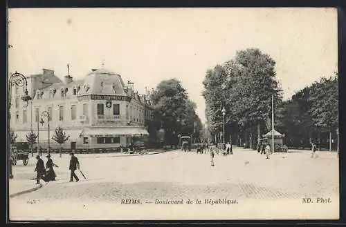 AK Reims, Boulevard de la République