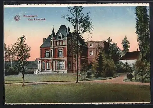 AK Roeselaere, Huis Rodenbach