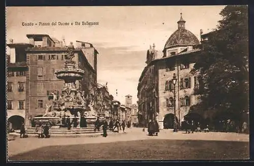 AK Trento, Piazza del Duomo e Via Bellenzant