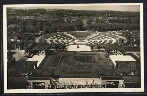 AK Essen, Ausstellung Grugapark, Blick vom Radioturm