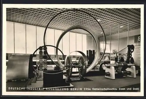 AK Deutsche Industrie Ausstellung Berlin 1956, Gemeinschaftsschau Eisen und Stahl