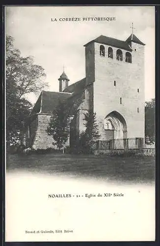 AK Noailles, Église du XIIe siècle