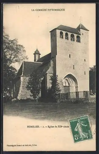 AK Noailles, Église du XIIe siècle