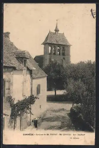 AK Saint-Cirgues, Le Clocher de Saint-Cirgues en Corrèze