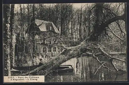 AK Argentré, Parc du Château, L`Étang