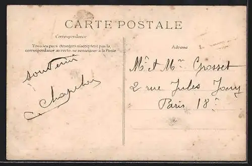 AK Saint-Hubert, Les bords de la Rance avec bateaux amarrés