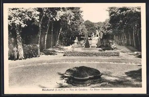 AK Bécherel, Parc de Caradeuc, La Diane Chasseresse