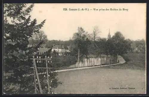 AK Cesson, Vue prise des Buttes de Bray