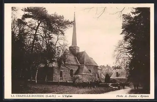 AK La Chapelle-Bouëxic, L`Église