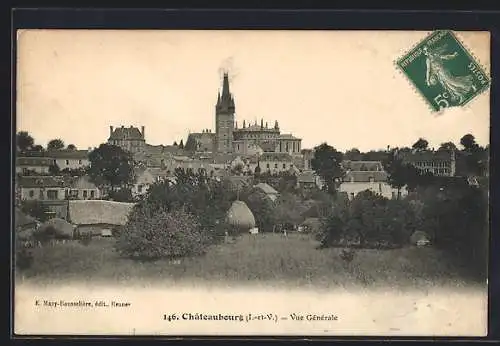 AK Châteaubourg, Vue Générale