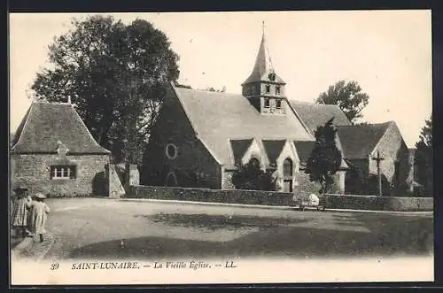 AK Saint-Lunaire, La Vieille Église