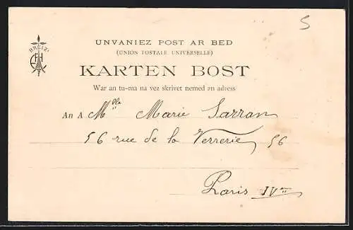 AK Vitré, Vue prise de la Place St-Yves