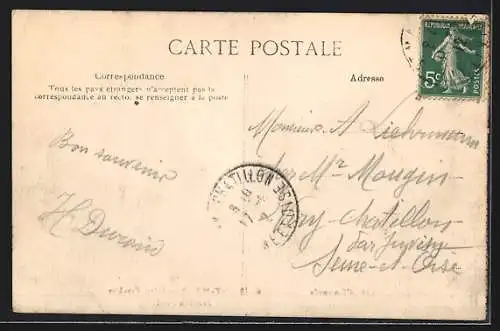 AK Saint-Malo, Hôtel Franklin et voilier sur la Côte d`Émeraude