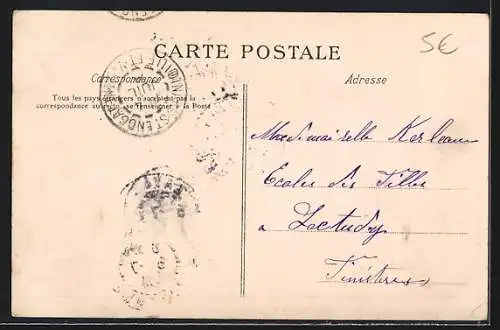 AK Saint-Malo, Vue générale avec voiliers et spectateurs sur la rive