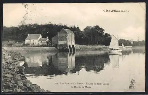 AK Rance, L`Anse de Mont-Martin et le Moulin de Marée