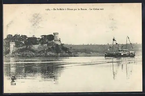 AK Saint-Malo, De St-Malo à Dinan par la Rance, Le Chêne vert