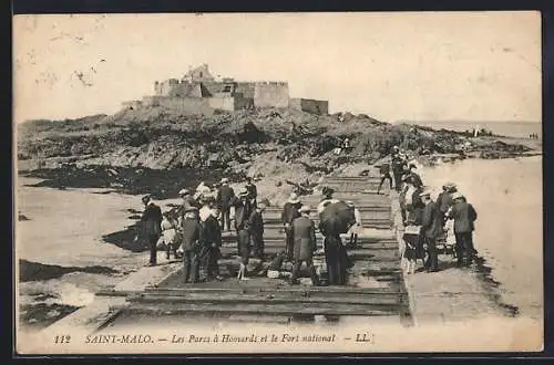 AK Saint-Malo, Les Parcs à Homards et le Fort national