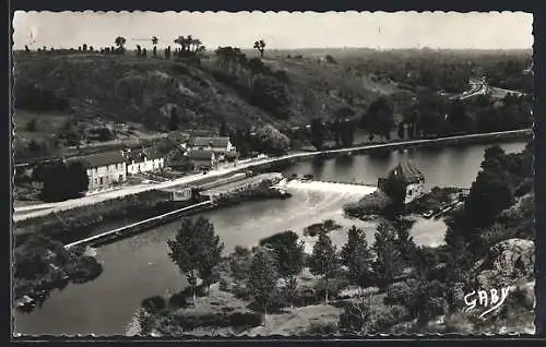 AK Pont-Réan, Moulin du Boël et paysage fluvial