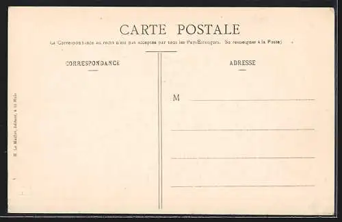 AK St-Servan, La Passagère sur les bords de la Rance