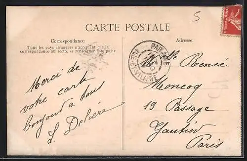 AK Saint-Servan, Vue générale côté des Bas-Sablons avec pâturage de moutons