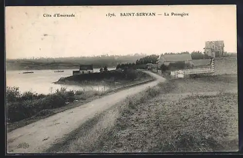 AK Saint-Servan, La Passagère sur la Côte d`Émeraude