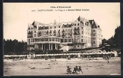 AK Saint-Lunaire, La Plage et le Grand Hôtel Casino