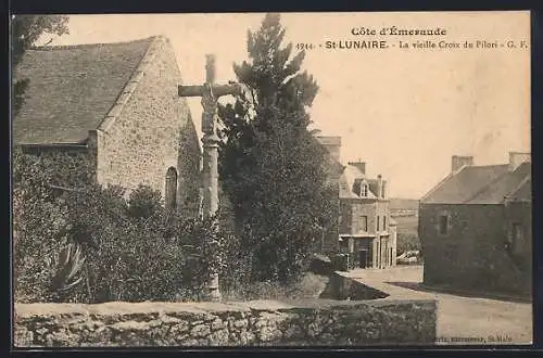 AK St-Lunaire, La vieille Croix du Pilori