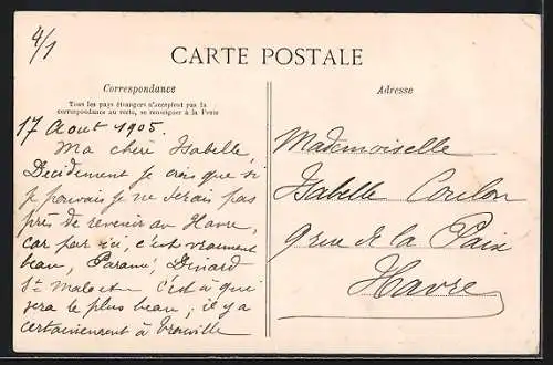 AK Saint-Servan, Vue générale sur la ville et la Côte d`Émeraude